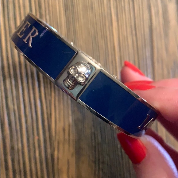 Alexander McQueen Navy Bracelet - Picture 3 of 4